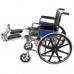 Кресло-коляска со съемными подножками (колеса MAG)