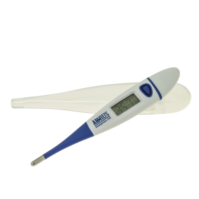 Термометр цифровой, с гибким наконечником, водонепроницаемый, с увеличенным дисплеем