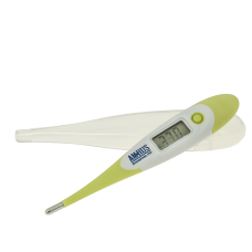Термометр цифровой с гибким наконечником, водонепроницаемый, с увеличенным дисплеем  
